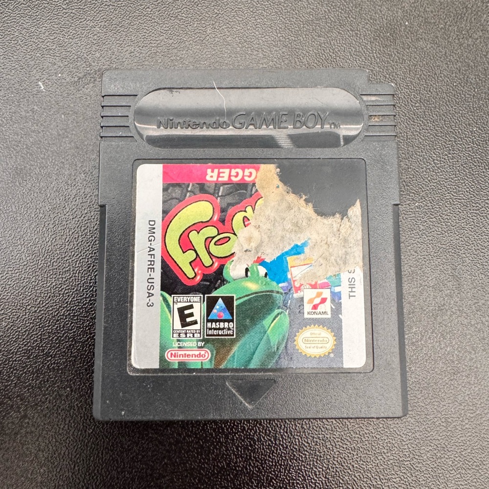 Game Boy Color Frogger Game